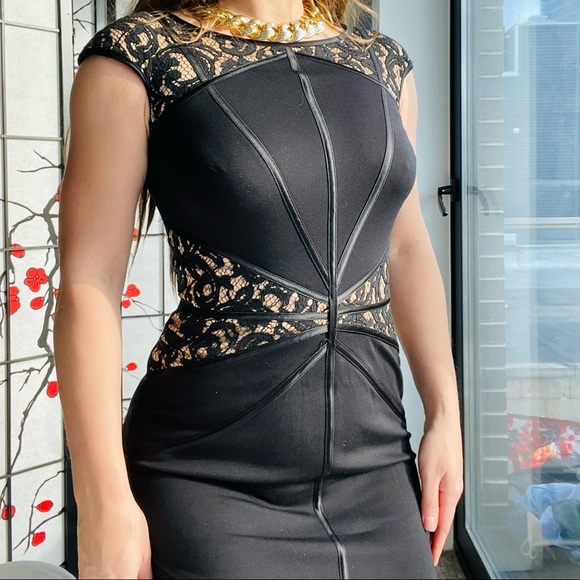Tadashi Shoji Black Lace Bodycon Dress - Picture 10 of 17